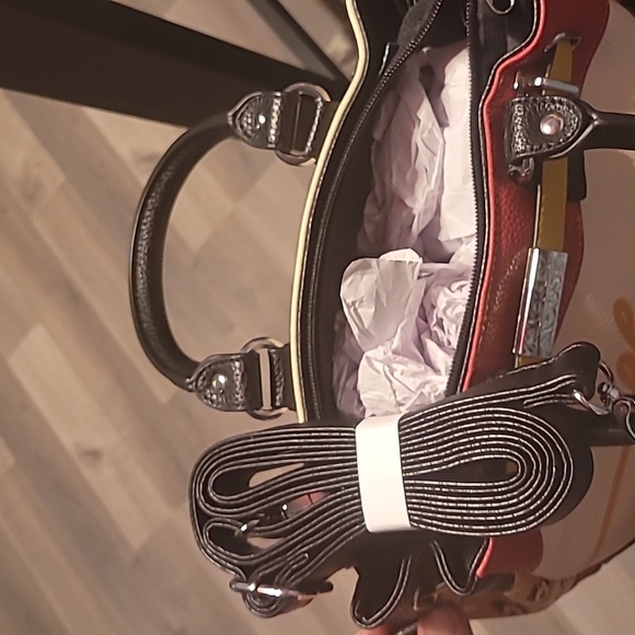 Disney Mickey Mouse Oh Boy! Handbag w/ Removable Strap Bradford Exchange NWT - Picture 6 of 9